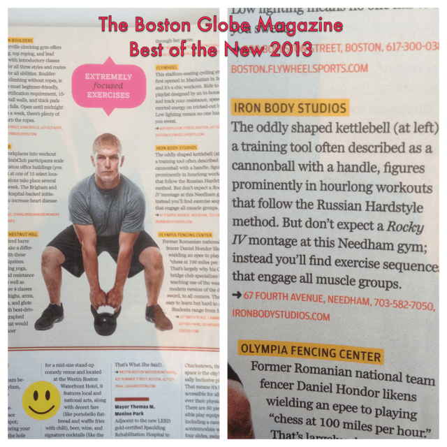 Boston Globe Best of the New 2013