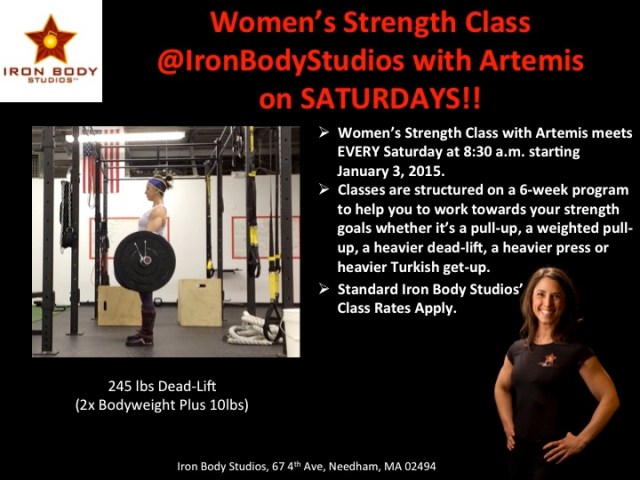 Women's Strength 245lbs DL