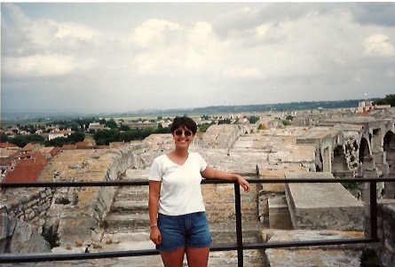 Artemis at age 20 in 1996 studying abroad in Aix-En-Provence, France.