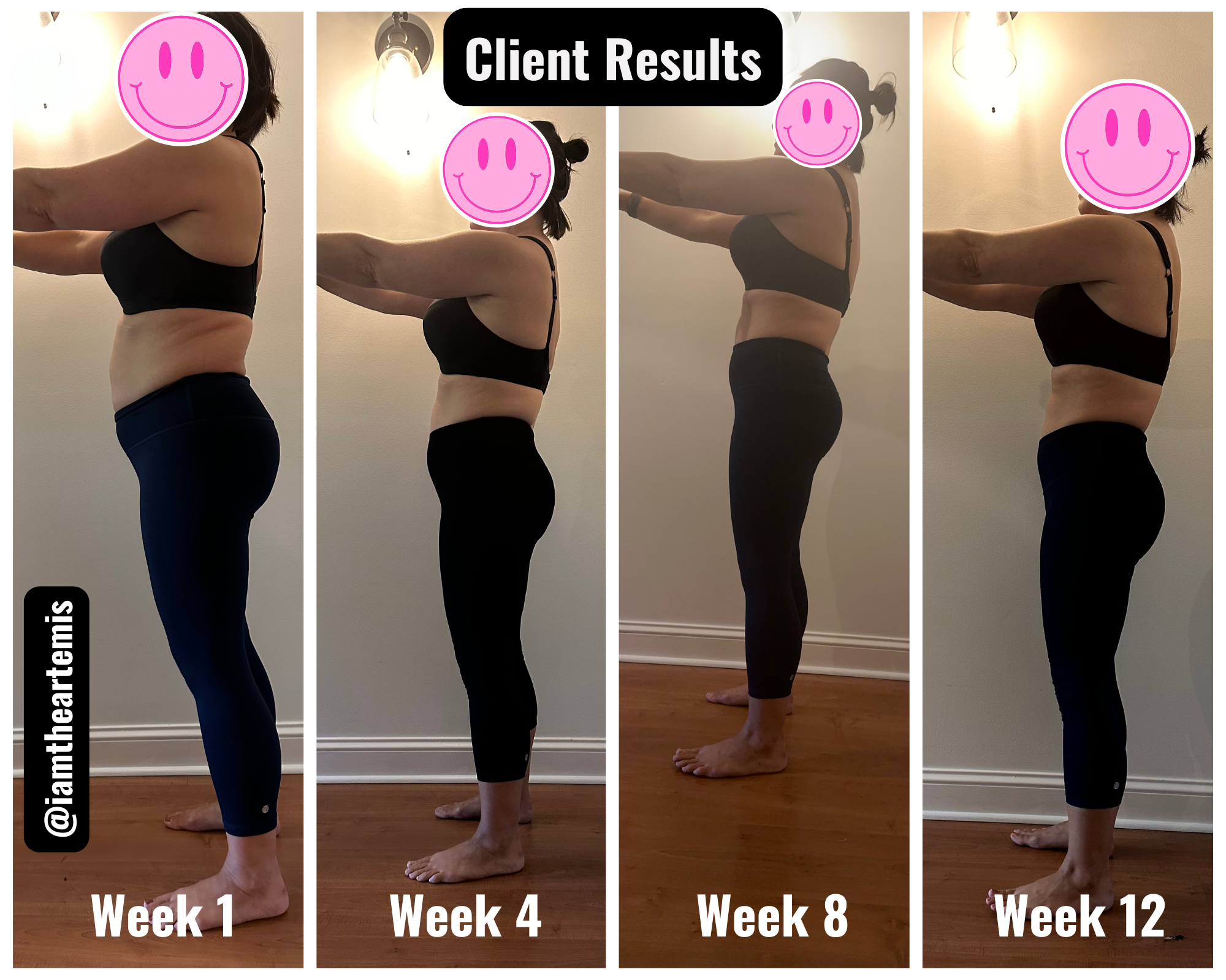 Black Modern Fashion Photo Collage